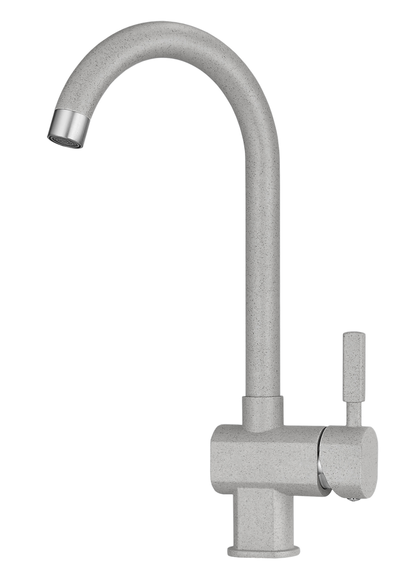 31-ST, БАЗАЛЬТ Смеситель для кухни, сер., GRANULA STANDART