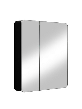 Зеркало-шкаф Eltoro black LED 760х850