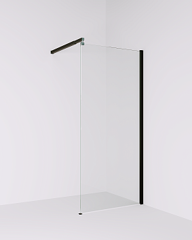 Душевая перегородка ALEX BAITLER 29 серия AB29100B1 прозрачное стекло