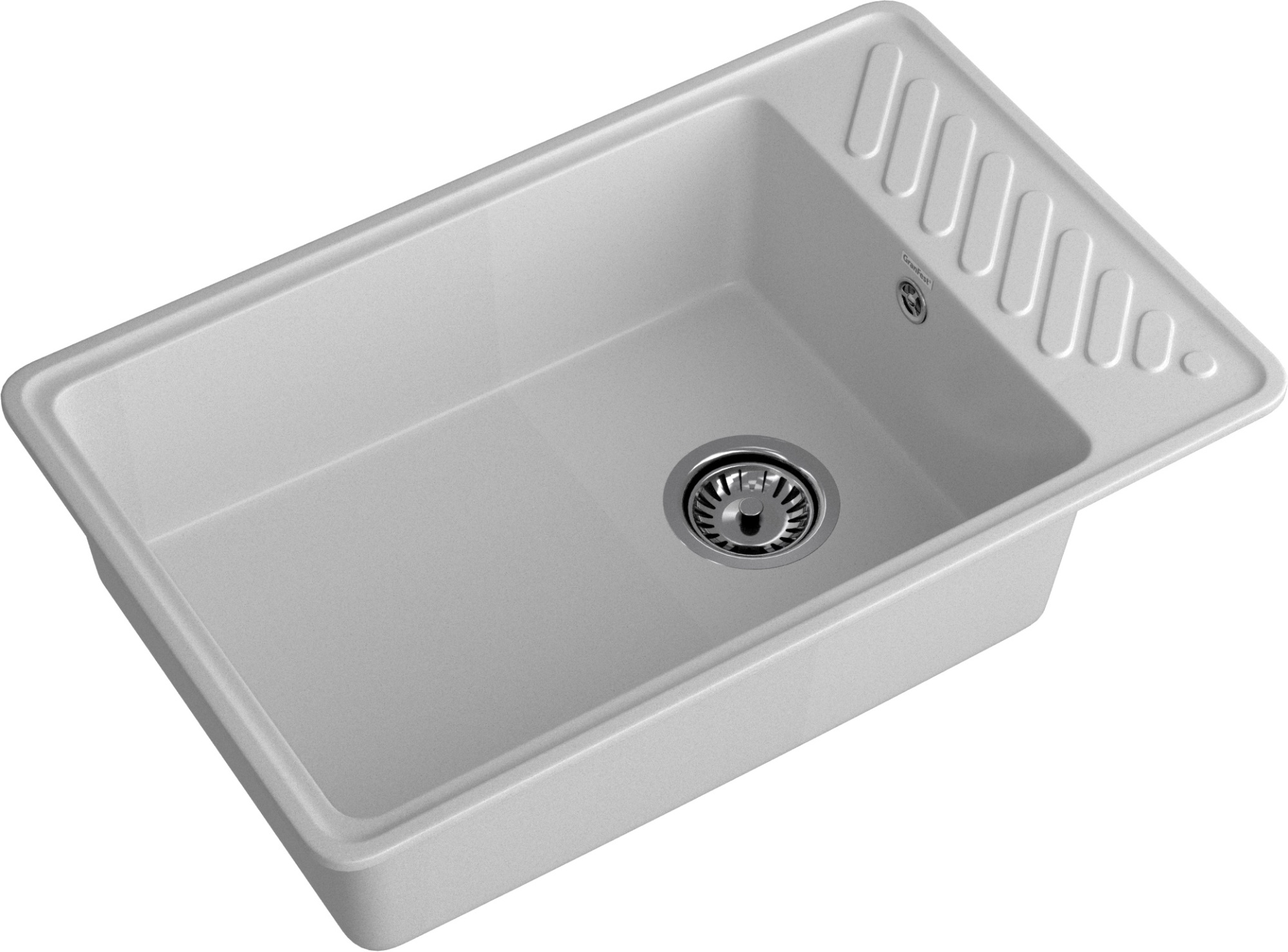 GranFest QUARZ (GF-ZL51) Мойка для кухни 760*480мм (серый)