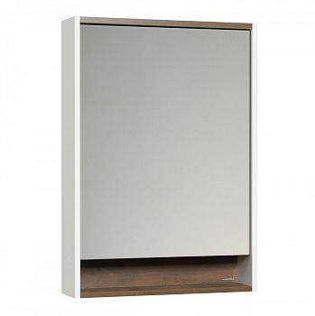 Зеркальный шкаф КАПРИ 60, таксония темная