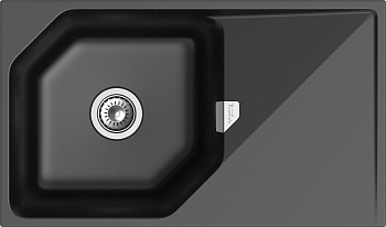 RIVELATO Мойка LOCUS 85  1-чаш 850*500 nero арт.