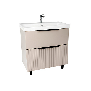 Тумба под раковину VIANT СИЦИЛИЯ 80 напольная капучино (VSIC80MDCAP-T2Y)