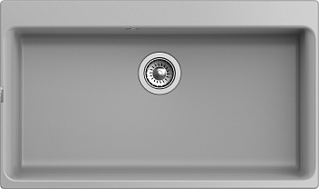 RIVELATO Мойка AXEL 90  1-чаша 870*520мм grigio metallizzato арт.
