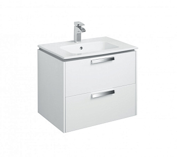 LAGO Тумба под раковину VICTORIA 60, белый глянец, ROCA