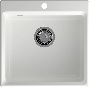 GRANFEST Мойка композит LEVEL, GF-LV-510, чаша 510*500, иней