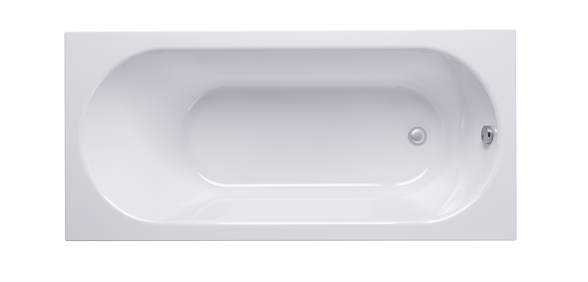 Ванна акриловая ALEX BAITLER BAIKAL 160*70 белая