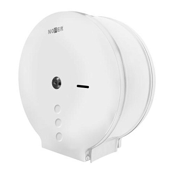 Диспенсер для туалетной бумаги круглый из нержавеющей стали глянцевый