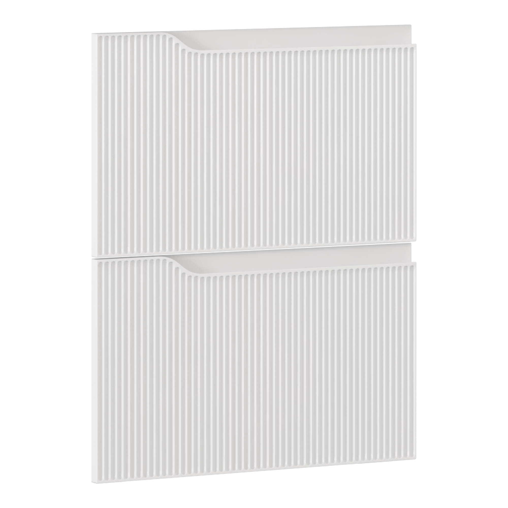 Фасад тумбы под раковину VIGO Neo 600-0-2 (Como) белый к корпусу тумбы 265 (277)