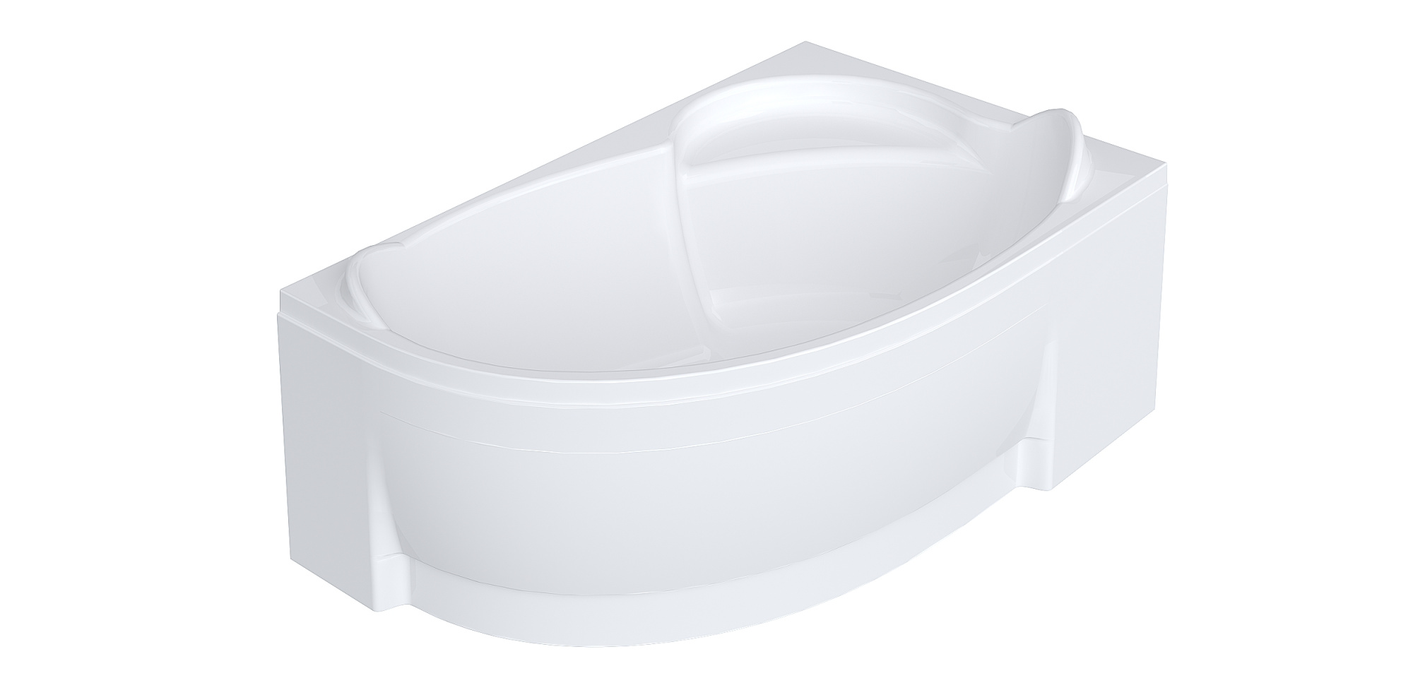 Ванна акриловая ALEX BAITLER RITSA R 170*105 белая