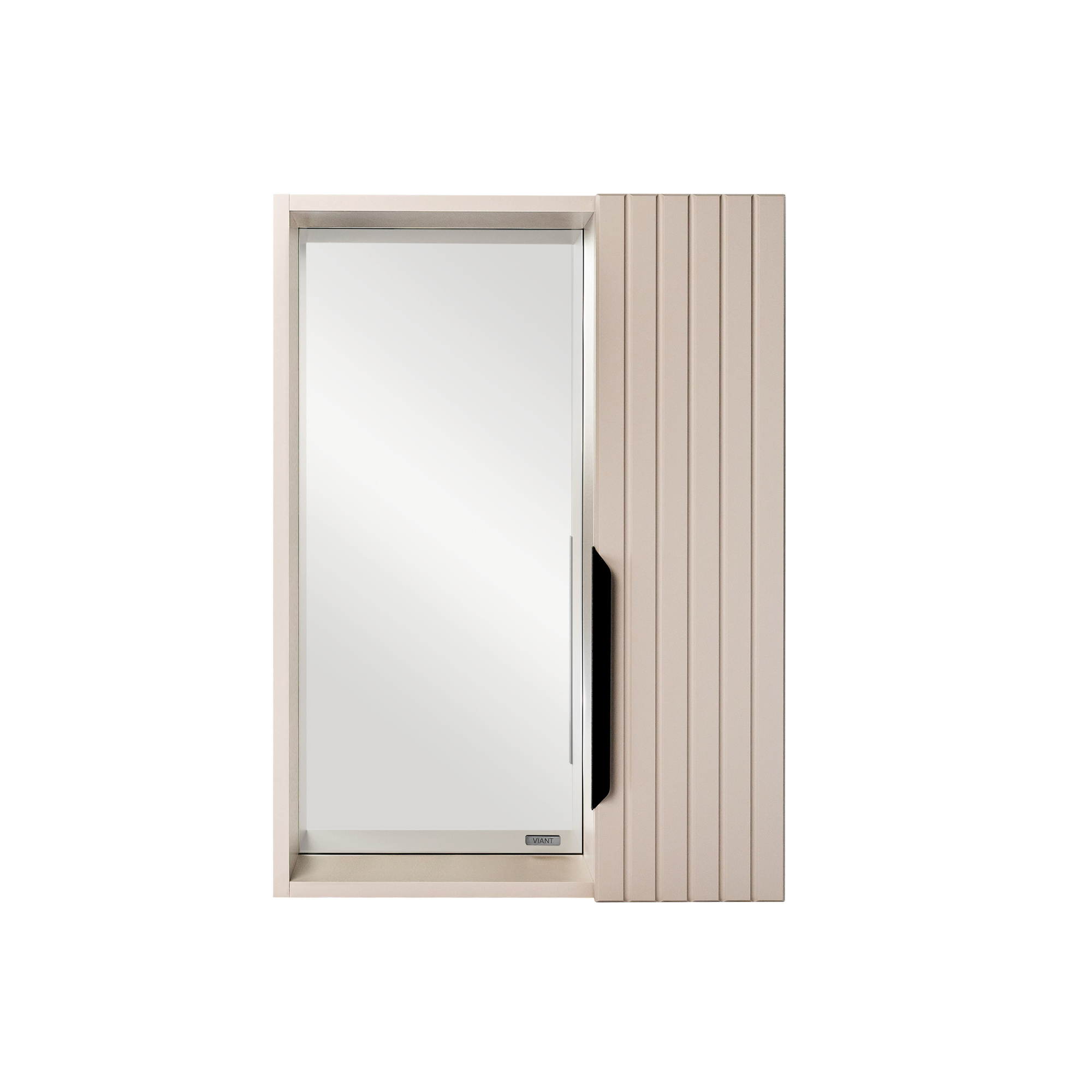 Зеркало со шкафом VIANT СИЦИЛИЯ 60 капучино (VSIC60CAP-ZSH)