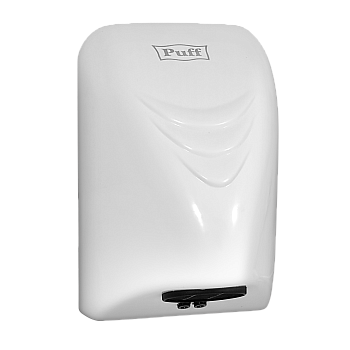 Электросушитель для рук PUFF-8814 малошумный, белый 0,8 кВт (1401.321)
