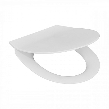 VICTORIA NORD SLIM Сиденье и крышка для унитаза, дюропласт., с механизмом Soft-Closing, белое. ROCA