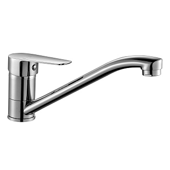 S35 Смеситель для кухни, пов.излив 199мм, р/ОД, хром, ROS, S35-21