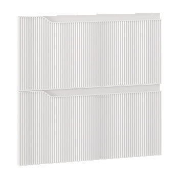 Фасад тумбы под раковину VIGO Neo 800-0-2 (Como) белый к корпусу тумбы 267 (279)