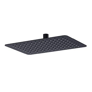 Лейка душевая верхняя, прямоугольная, 300х200мм, черный, LM,  LM9490BL