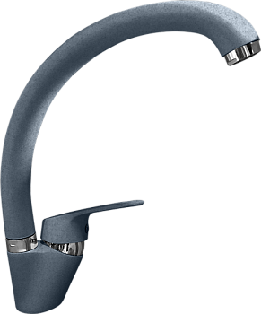 GF Смеситель для кухни боковой D-35mm (графит)