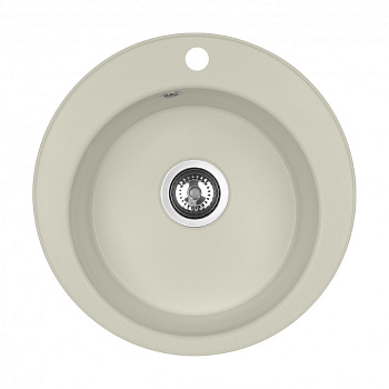 Мойка кухонная ШЕЛЛИ 50, круглая, жемчуг