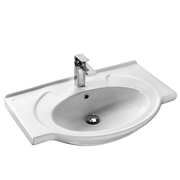 Раковина SANTEK Байкал 75 мебельная белый (WH110259)