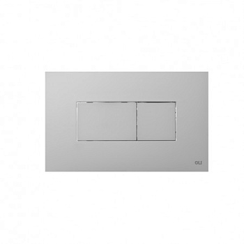 641006 Панель пневм. двойная KARISMA, пластик, хром матовый, OLI
