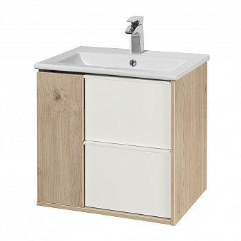 Тумба БОСТОН 60, дуб эврика (под раковину ЭЛИНА 60)