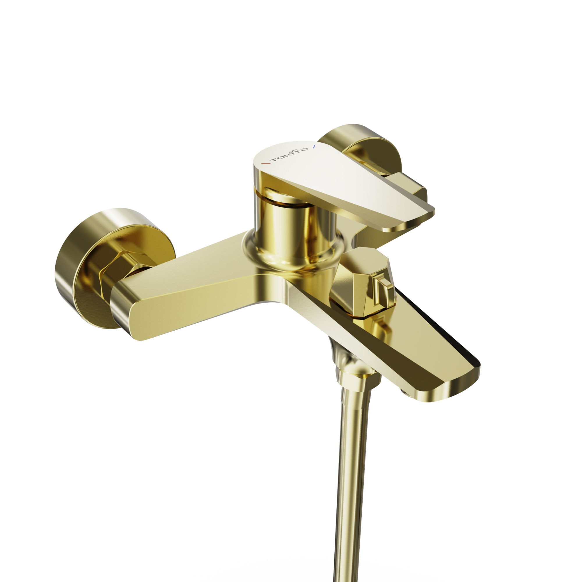 Смеситель для ванны TOKITO KIN брашированное золото (TOK-KIN-1014)