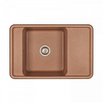 Мойка для кухни  Беллис 78 780x510x250 мм, прямоуг., терракот