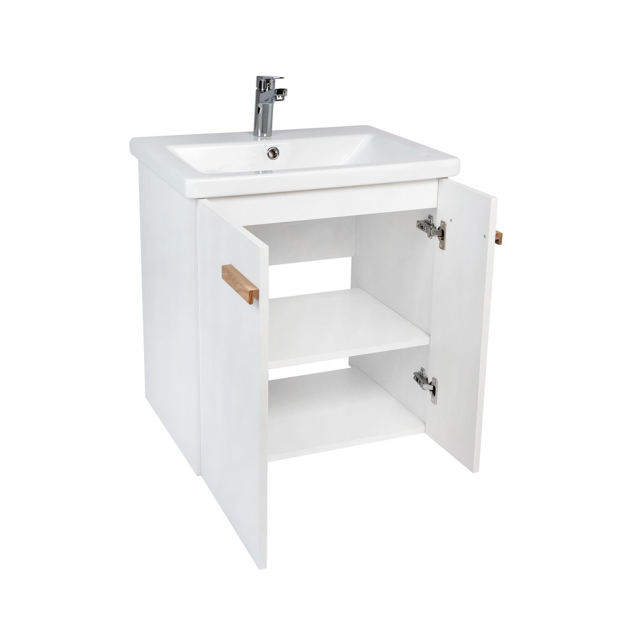 Тумба под раковину VIANT МЮНХЕН 70 подвесная белый (VMUN70COBEL-T2STP)