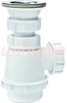 Сифон 1¼ x 32 мм c выпуском для биде и умывальников 