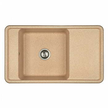 Мойка для кухни  Беллис 87 870x510x250 мм, прямоуг., песочный