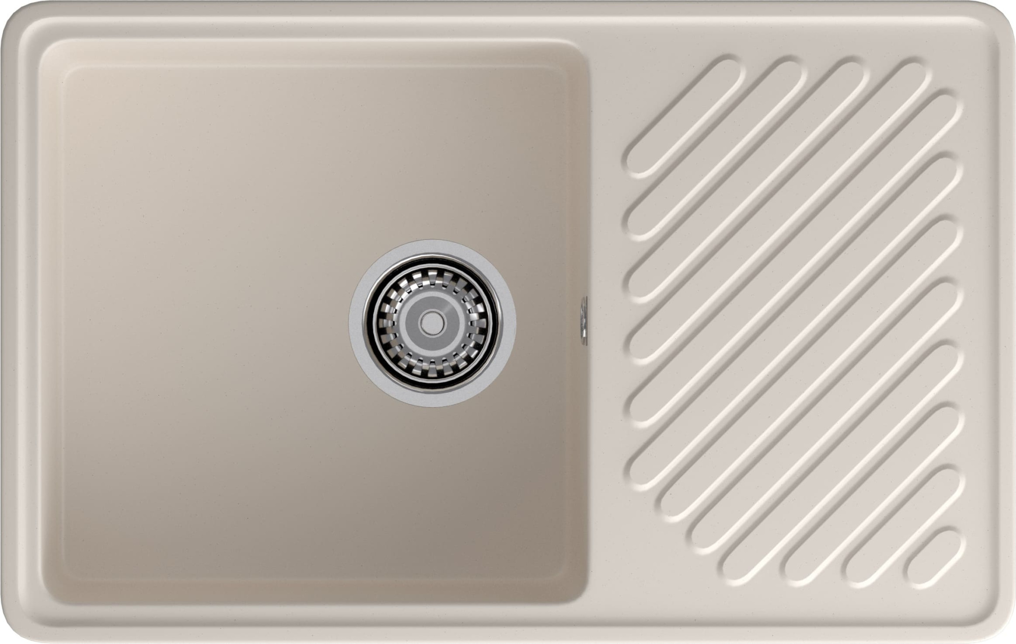 GranFest QUARZ (GF-ZL52) Мойка для кухни 760*480мм (белый)