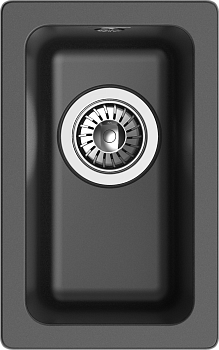 RIVELATO Мойка 245 BERKANA подст.монтаж 1-чаш 305*455 antracite