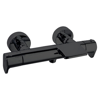 Термостатический смеситель для ванны наружнего монтажа с каскадным изливом ALEXIA 363901SNM матовый 