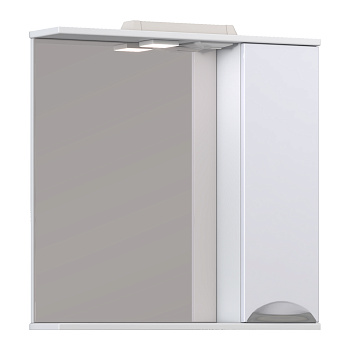 Зеркало со шкафом VIGO Callao 70 подвесное белый (z.CAL.70.R.El)