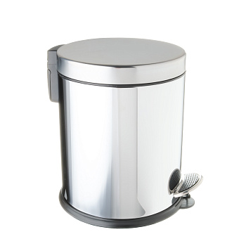 Ведро с крышкой 5 л FIXSEN хром (FX-34024)