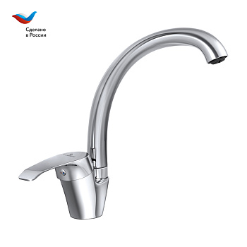 Смеситель для кухни СЛАВЕН Город СЛ-ОД-К22 хром