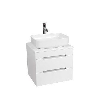 Тумба под раковину VIANT МАРСЕЛЬ 66 подвесная белый (VMAR66N-T2YP)