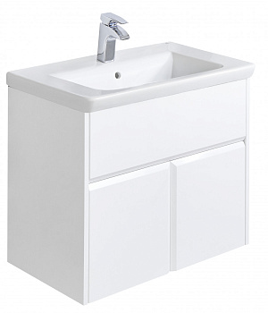 UP Тумба под раковину GAP 60, белый глянец, ROCA