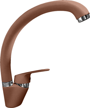 GF Смеситель для кухни боковой D-35mm (терракот)