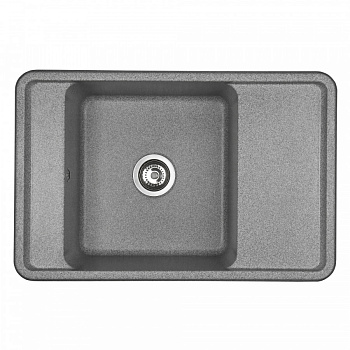 Мойка для кухни  Беллис 78 780x510x250 мм, прямоуг., серый