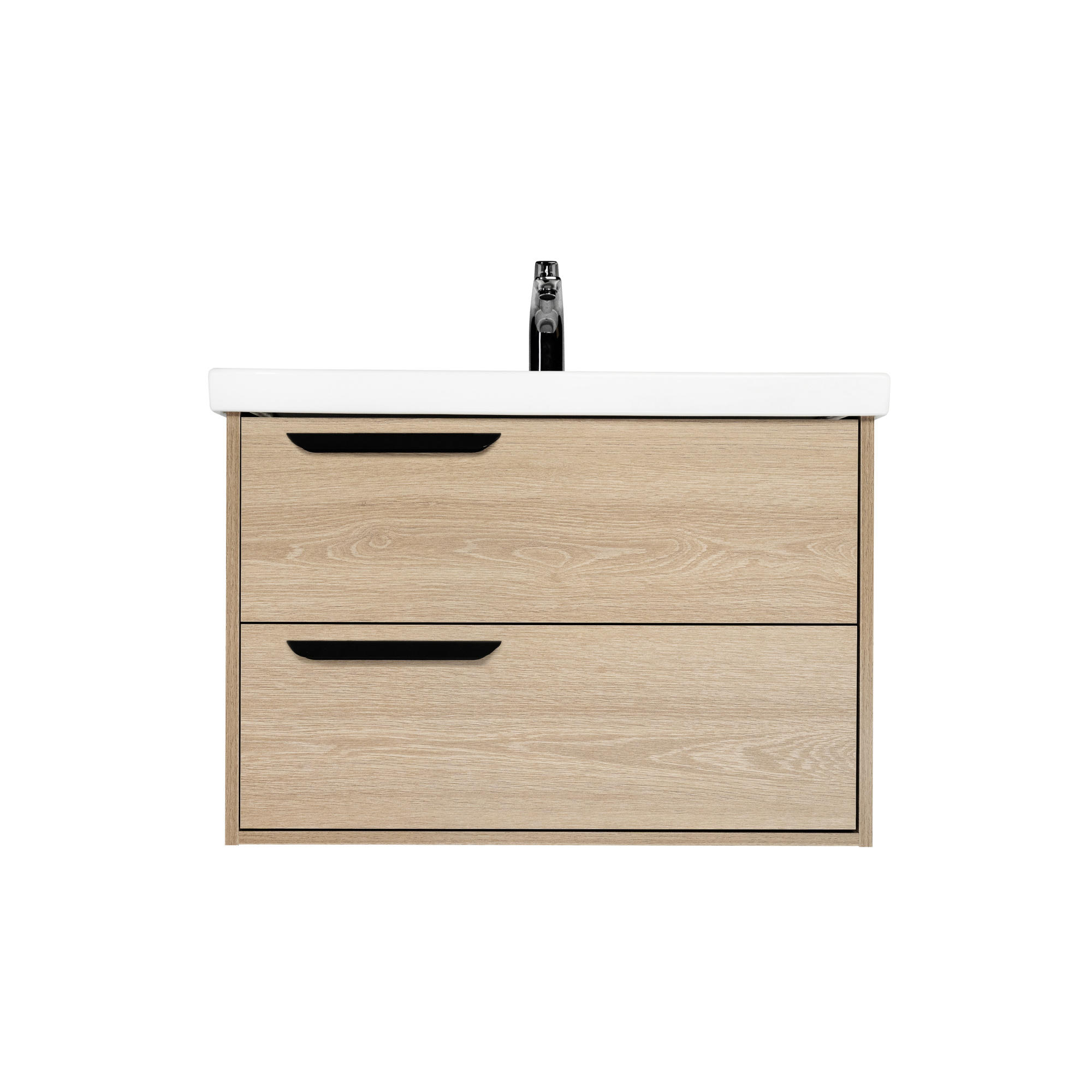 Тумба под раковину VIANT КЕЛЬН 80 подвесная светлое дерево (VKEL80FOSD-T2YP)