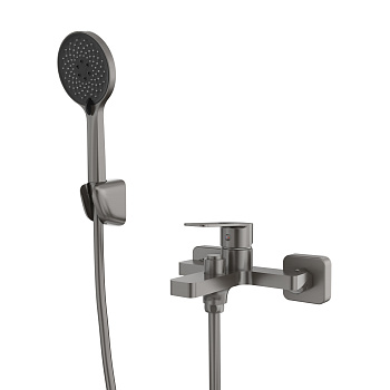 Смеситель для ванны TOKITO KOBE вороненая сталь (TOK-KOB-1014)