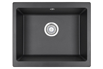Кухонная мойка GRANULA (5551, ЧЕРНЫЙ)