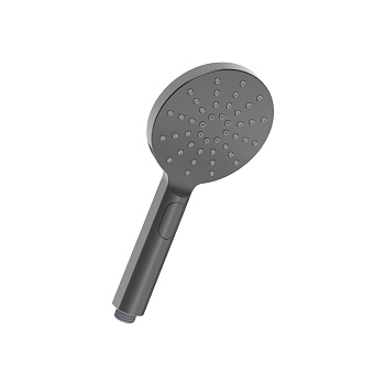 Лейка душевая 3-функциональная диам.120х260 мм, графит, LM,  LM8122GM