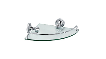 Полка стеклянная угловая FIXSEN Style (FX-41103A)