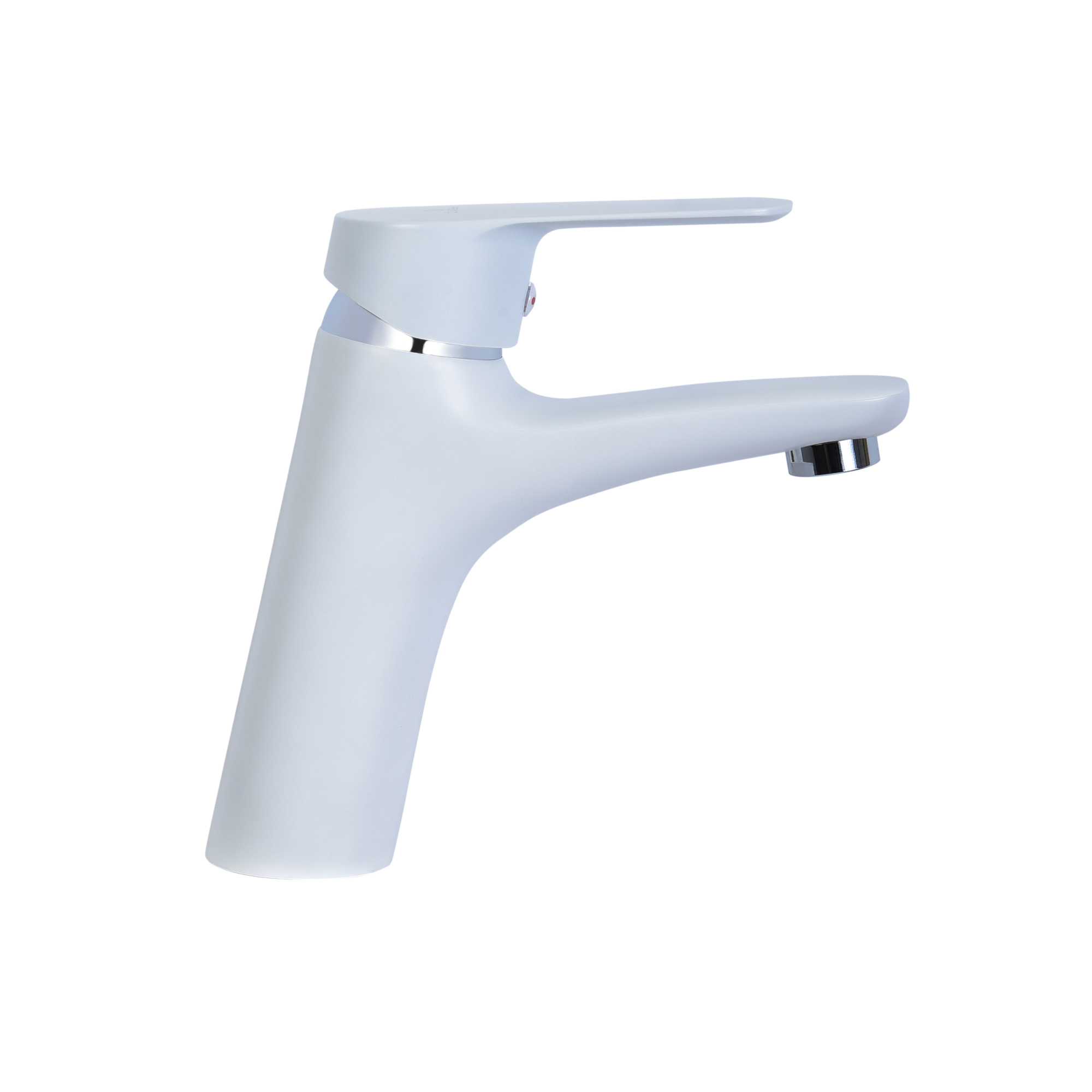 Смеситель для раковины СЛАВЕН Коттедж СЛ-ОД-Г1Б белый