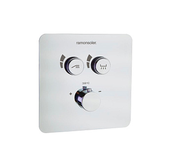 Встраиваемый термостатический смеситель для душа RS SMART 85T201S на 2 выхода