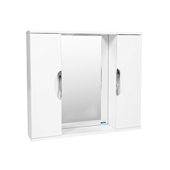Зеркало со шкафом VIANT ЛИМА 80 подвесное белый (VLIM80-ZSH)