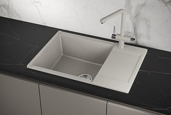 Кухонная мойка GRANULA (7003, БАЗАЛЬТ)