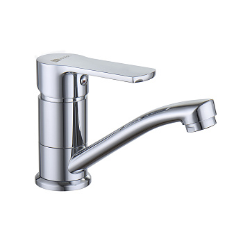 Plus_Grace Смеситель для раковины, пов.излив 132мм, р/ОД, хром, LM, LM1507C